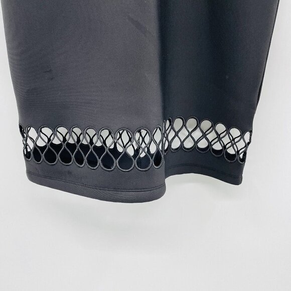 French Connection Womens Size XS Clara Eight Scuba Shift Dress Sleeveless $148 - Picture 6 of 9